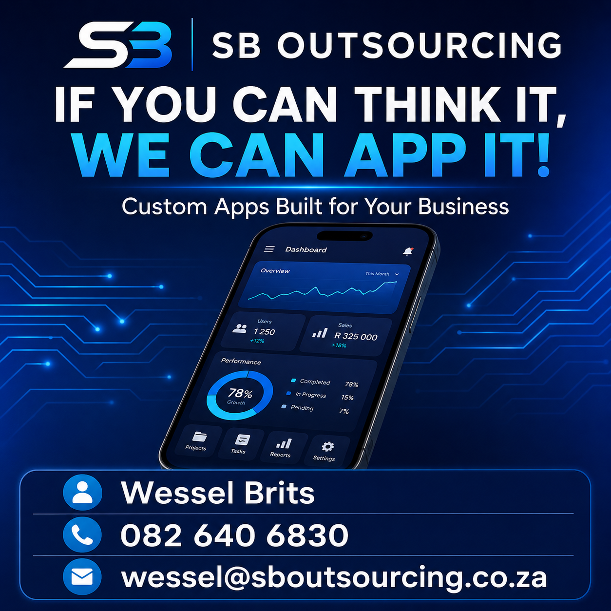 SB Outsourcing custom apps advert